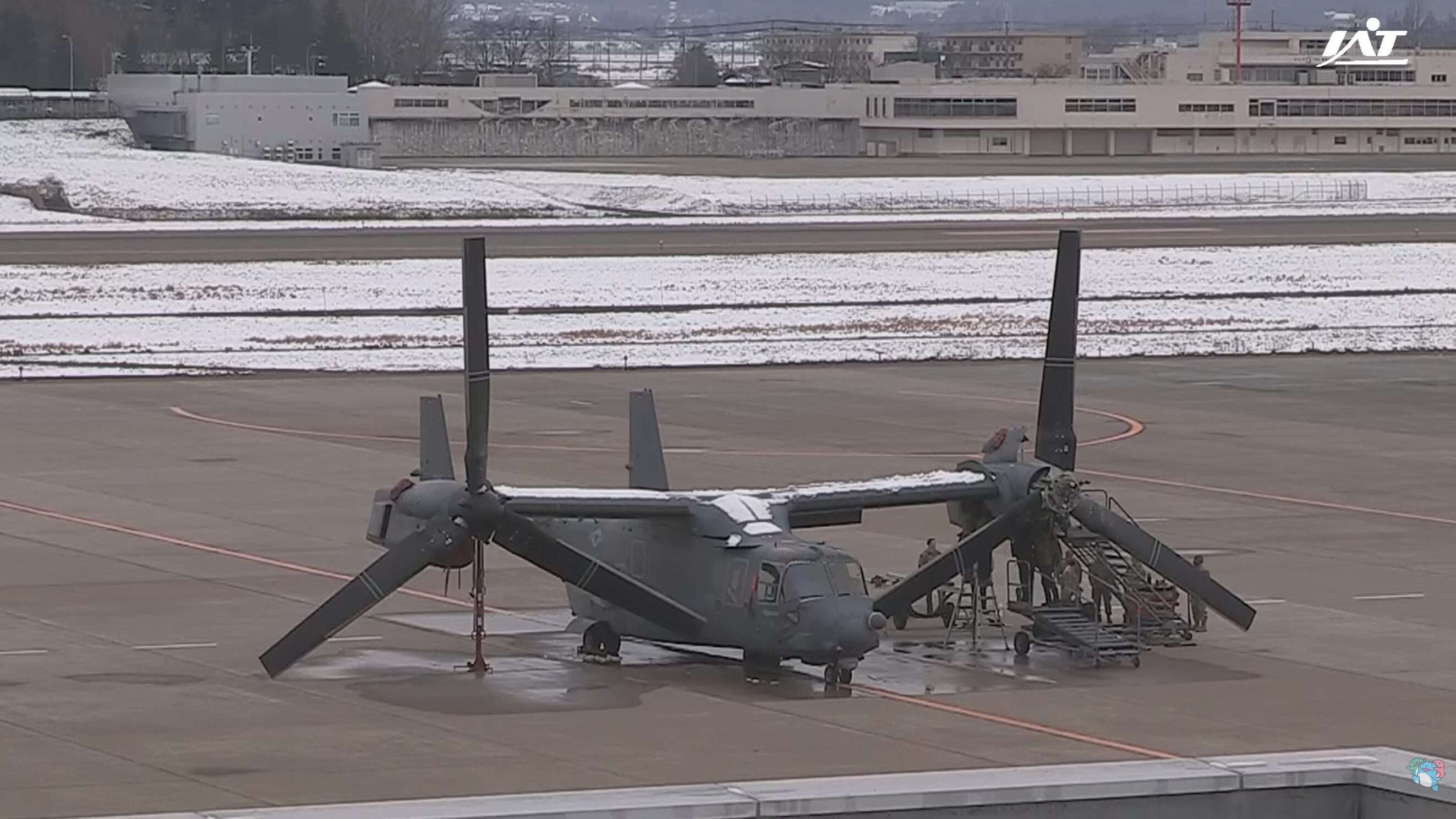 IATいわて花巻空港ライブカメラ(岩手県花巻市東宮野目)