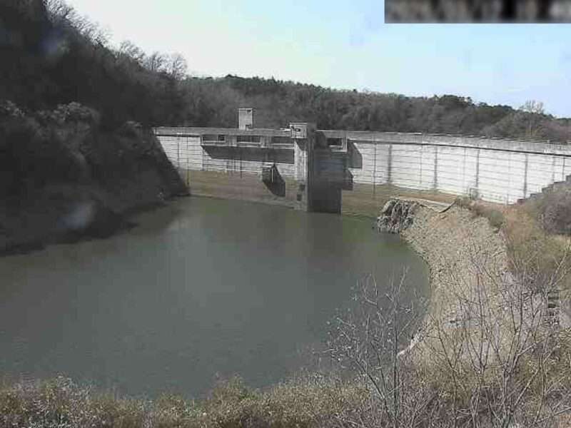 岩井川ダム上流ライブカメラ(奈良県奈良市白毫寺町)