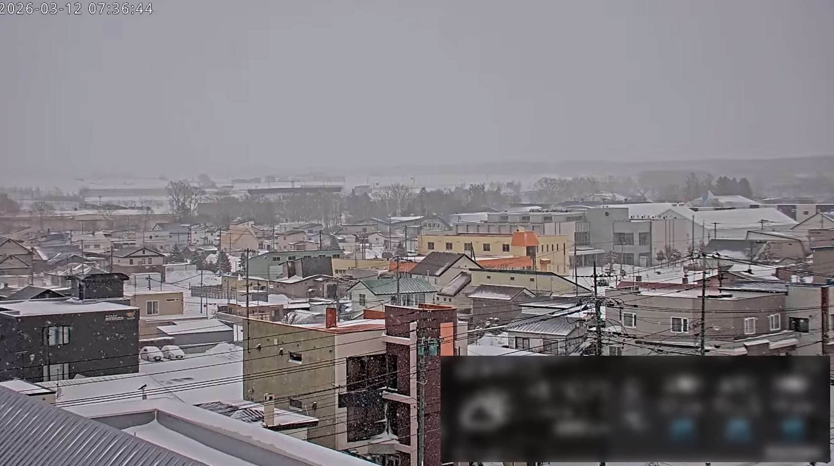 小清水町役場屋上ライブカメラ(北海道小清水町元町)