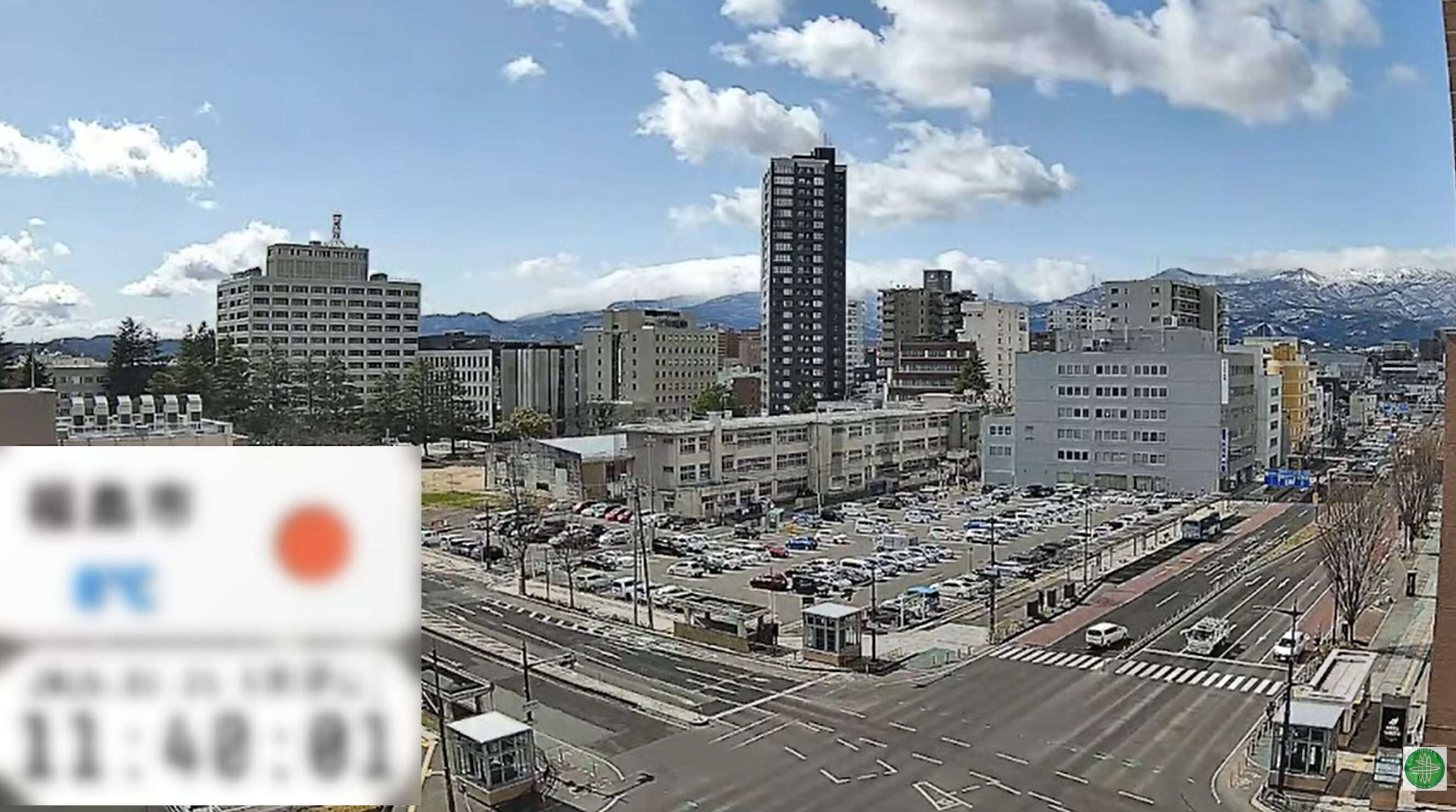 大原綜合病院ライブカメラ(福島県福島市上町)