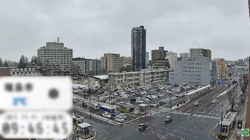 大原綜合病院ライブカメラ(福島県福島市上町)