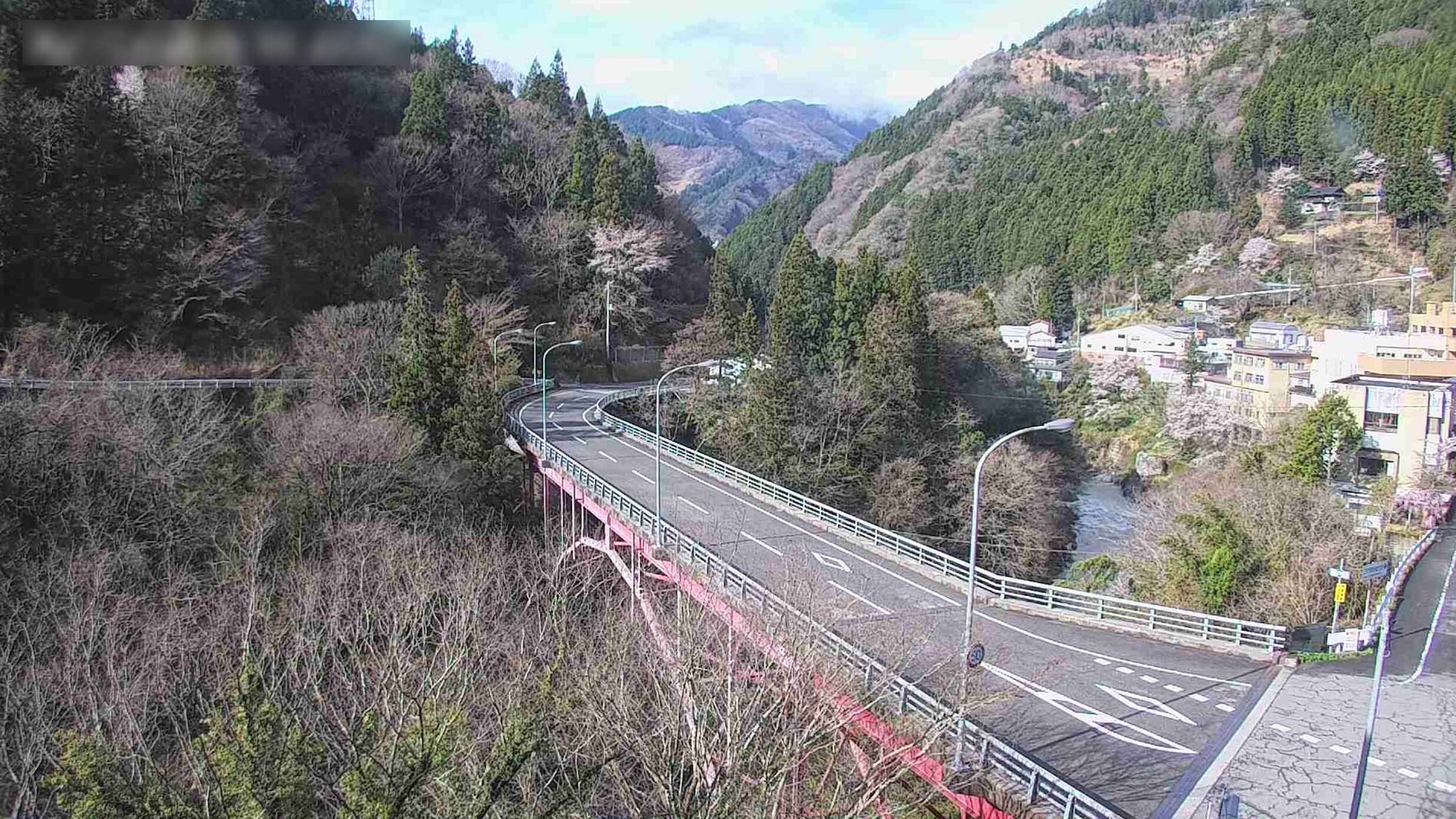国道439号京上大橋ライブカメラ(徳島県三好市東祖谷京上)