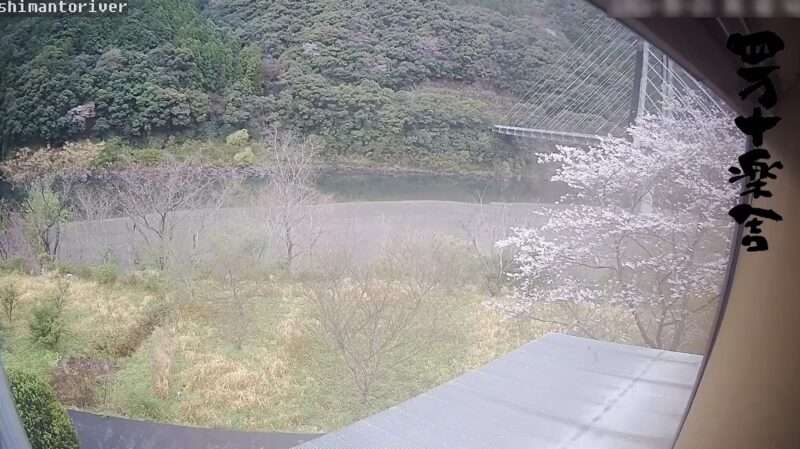 四万十楽舎四万十川ライブカメラ(高知県四万十市西土佐中半)