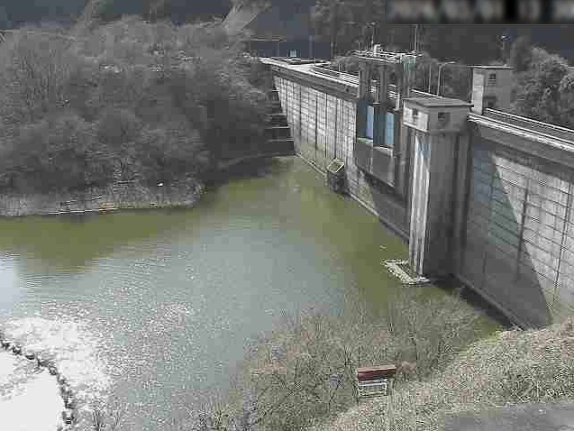 天理ダム上流ライブカメラ(奈良県天理市長滝町)