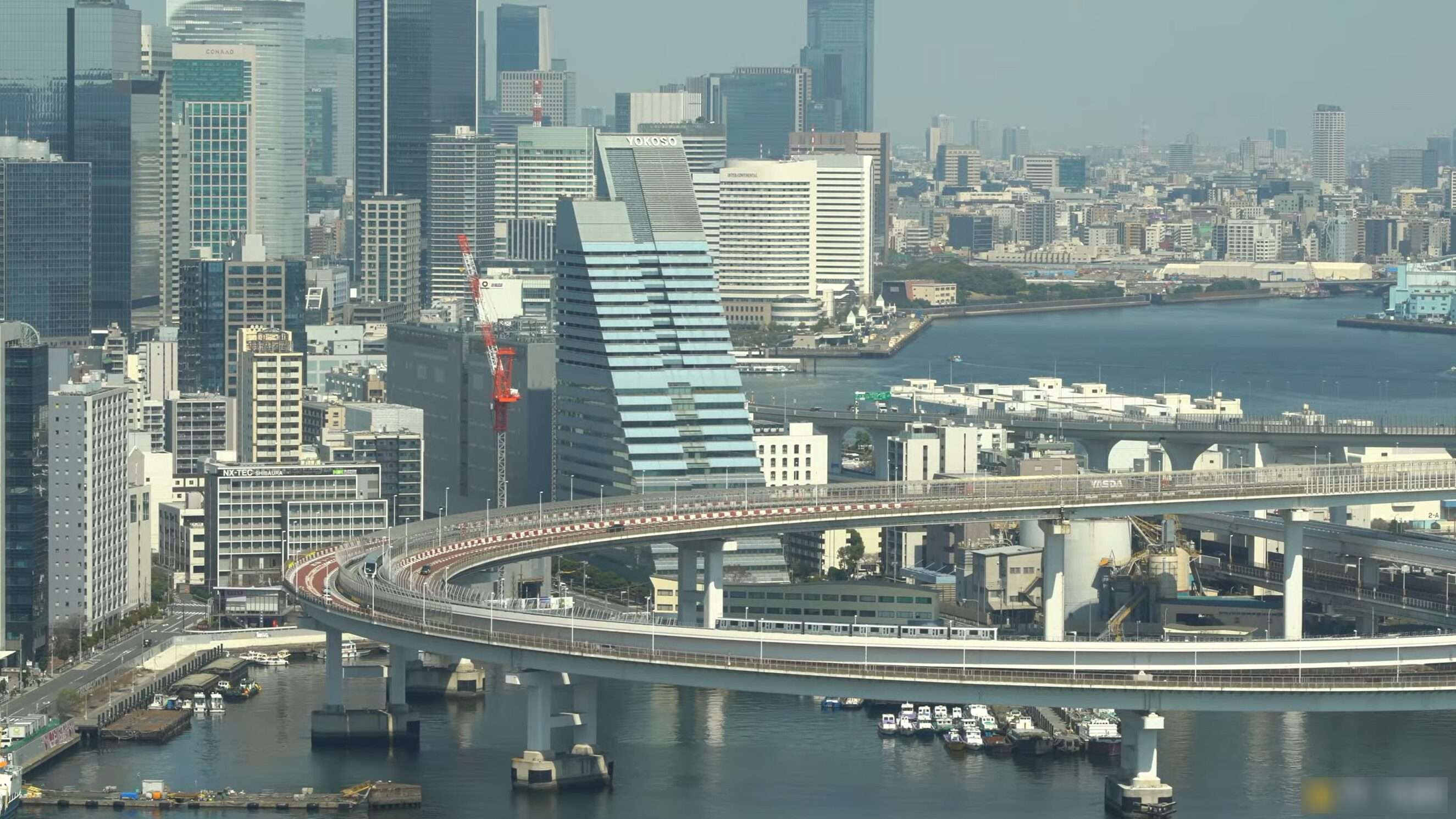 東京風景ゆりかもめライブカメラ(東京都港区港南)