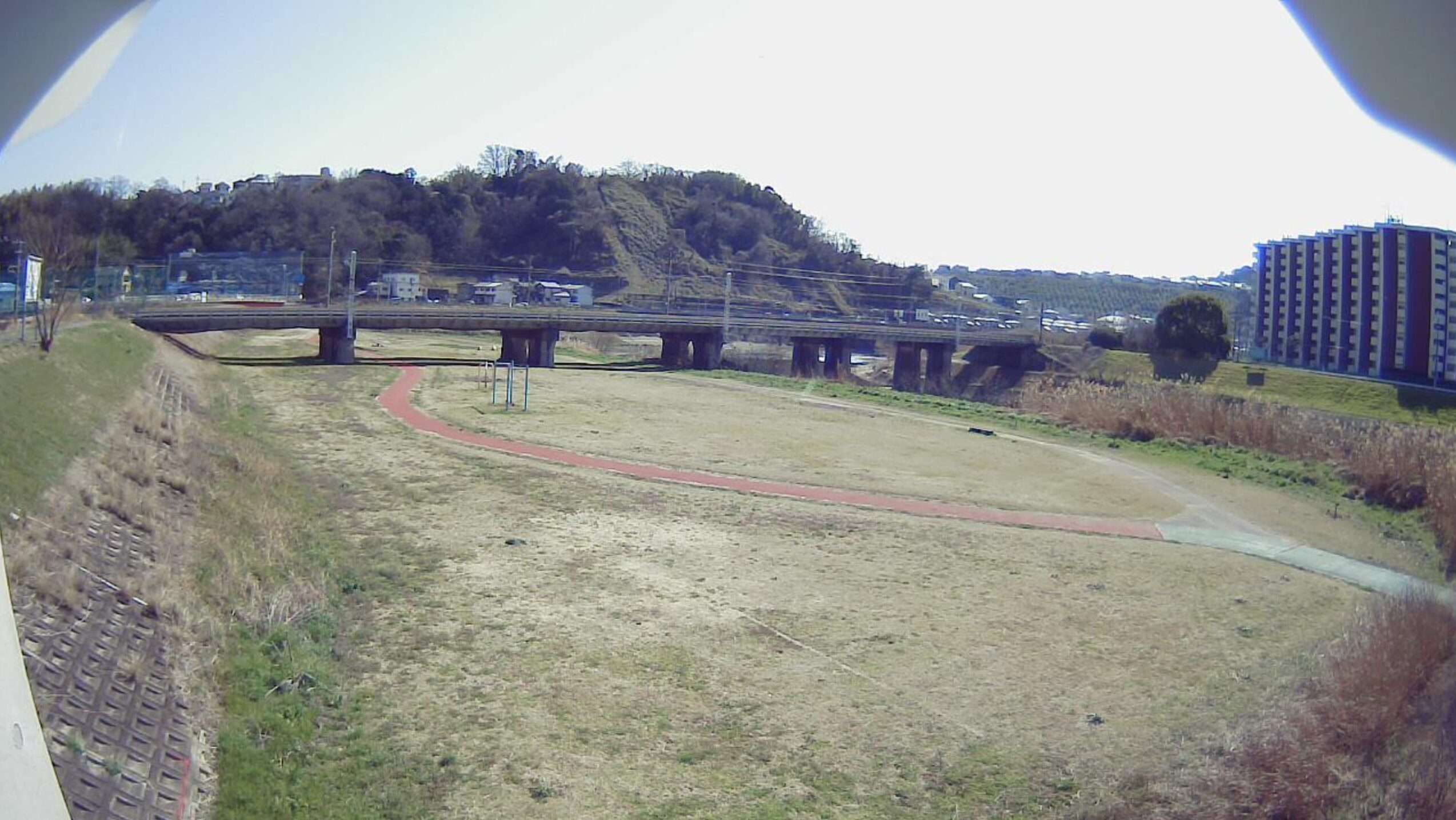 大和川JR第二大和川橋梁ライブカメラ(奈良県王寺町久度)