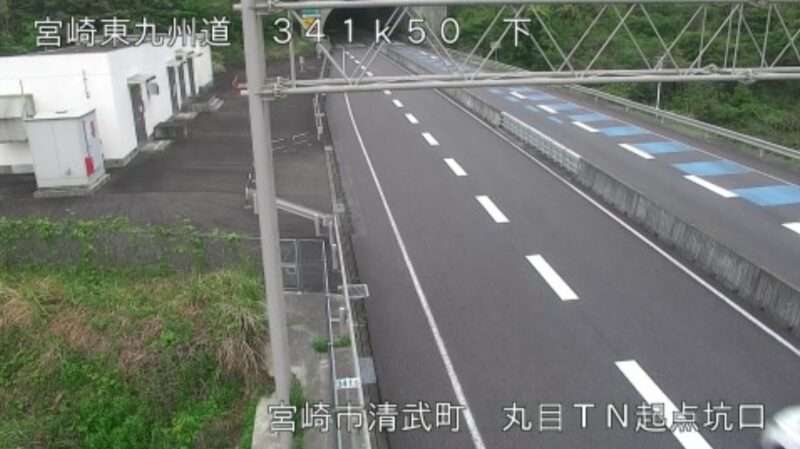 東九州自動車道清武南インターチェンジライブカメラ(宮崎県宮崎市清武町今泉)