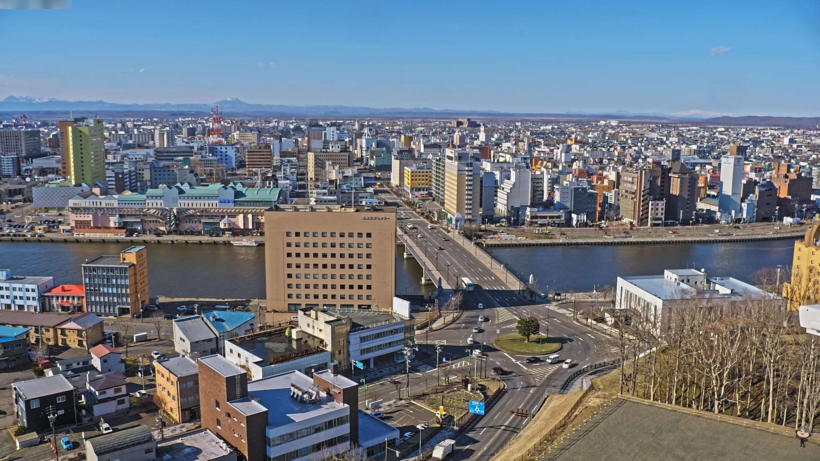 北海道新聞社釧路市内ライブカメラ(北海道釧路市幣舞町)