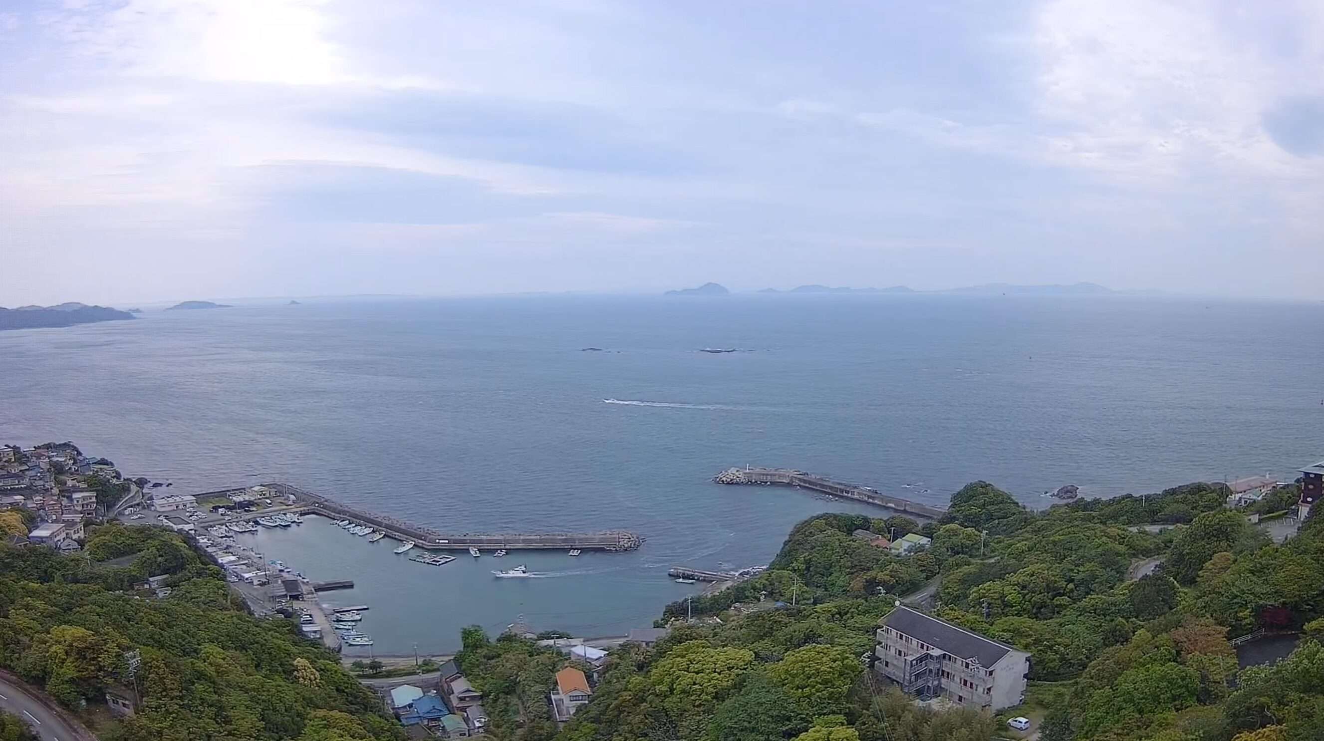 石鏡港ライブカメラ(三重県鳥羽市石鏡町)