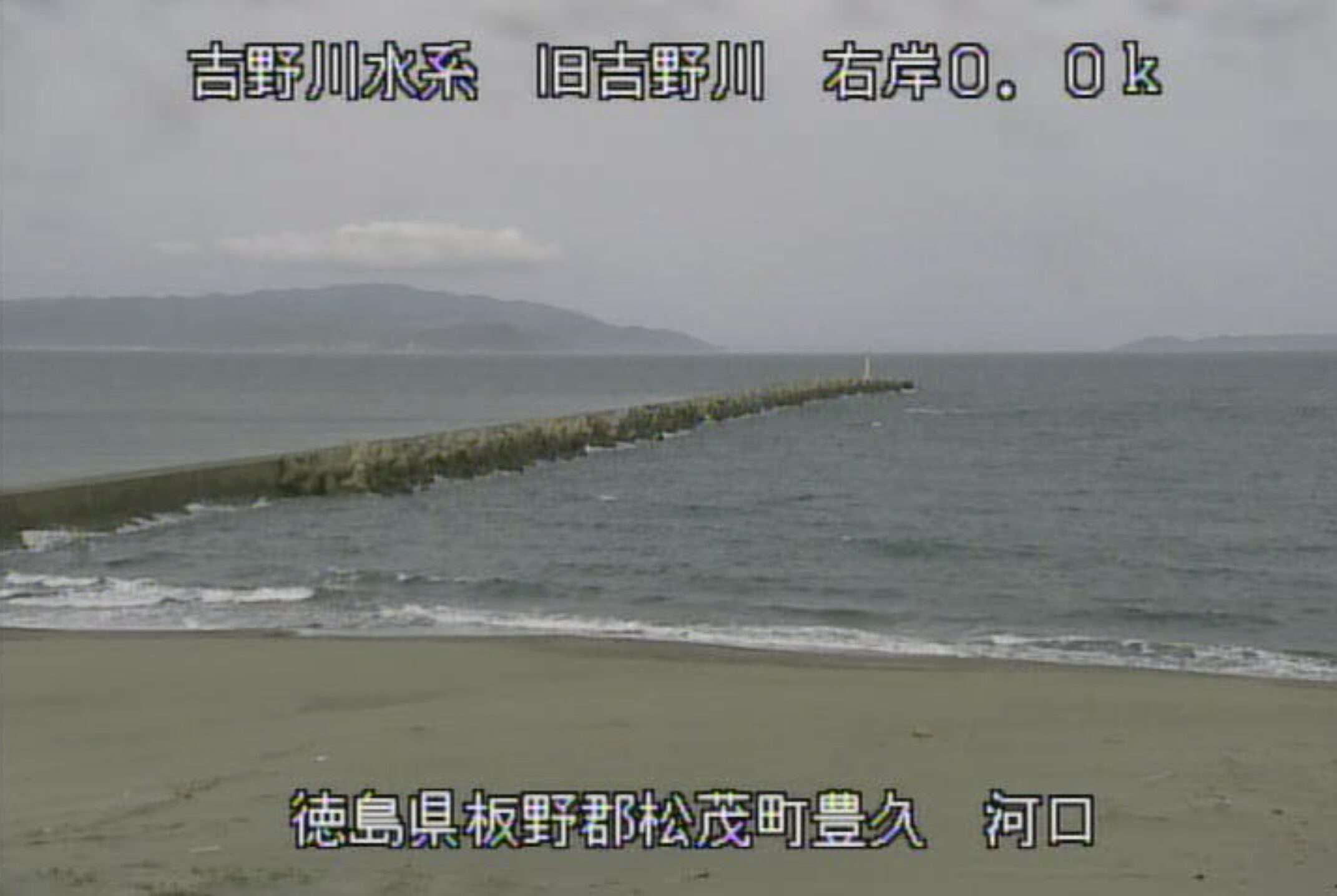 旧吉野川河口ライブカメラ(徳島県松茂町豊久)