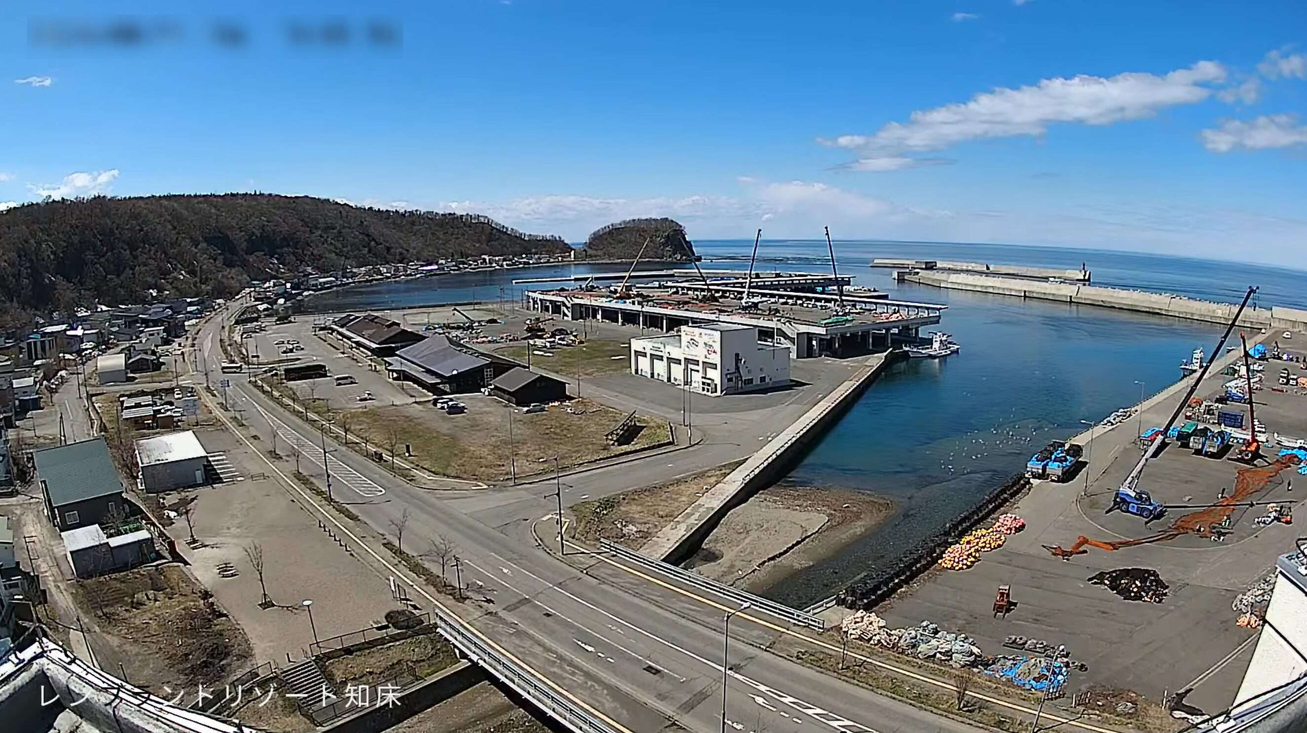 レンブラントリゾート知床ライブカメラ(北海道斜里町ウトロ東)