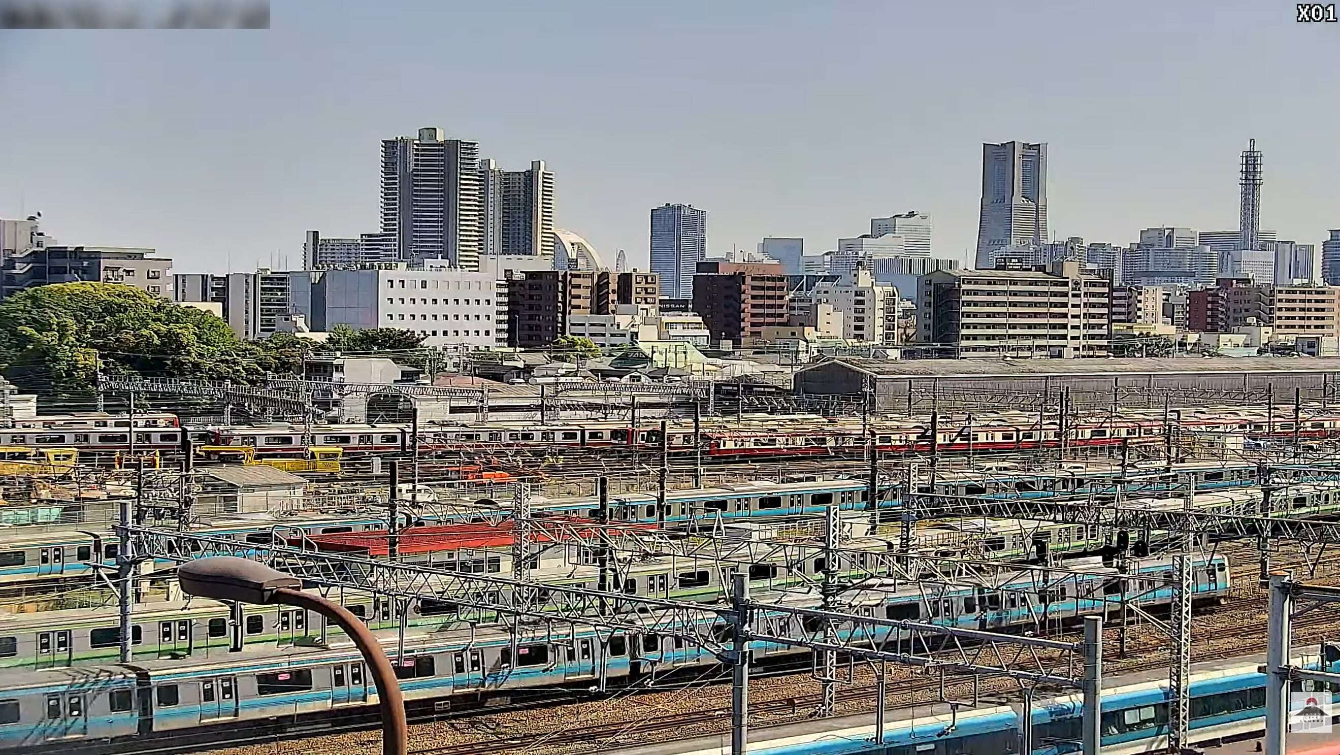 横浜みなとみらい鉄道ライブカメラ(神奈川県横浜市神奈川区立町)