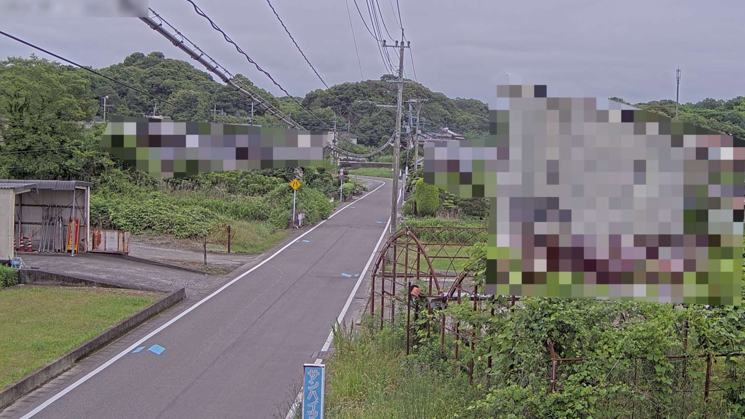 上天草市道大矢野町登立ライブカメラ(熊本県上天草市大矢野町登立)