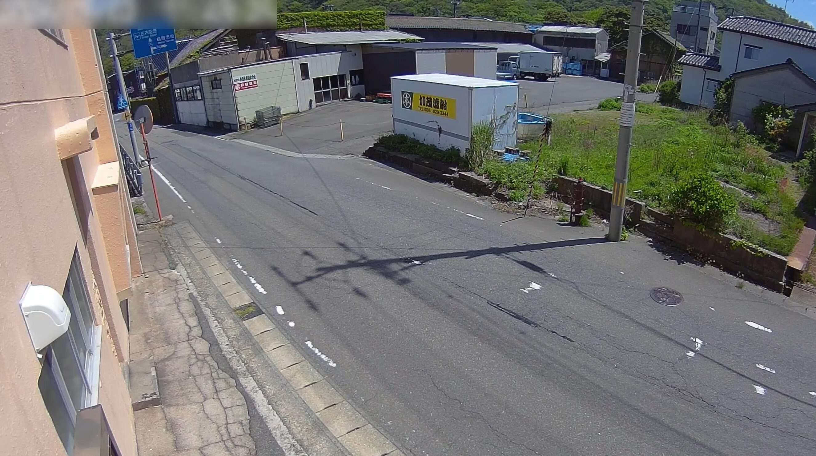 加茂水族館道路状況第1ライブカメラ(山形県鶴岡市加茂)