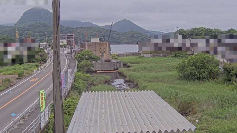 登立新田排水機場ライブカメラ(熊本県上天草市大矢野町登立)