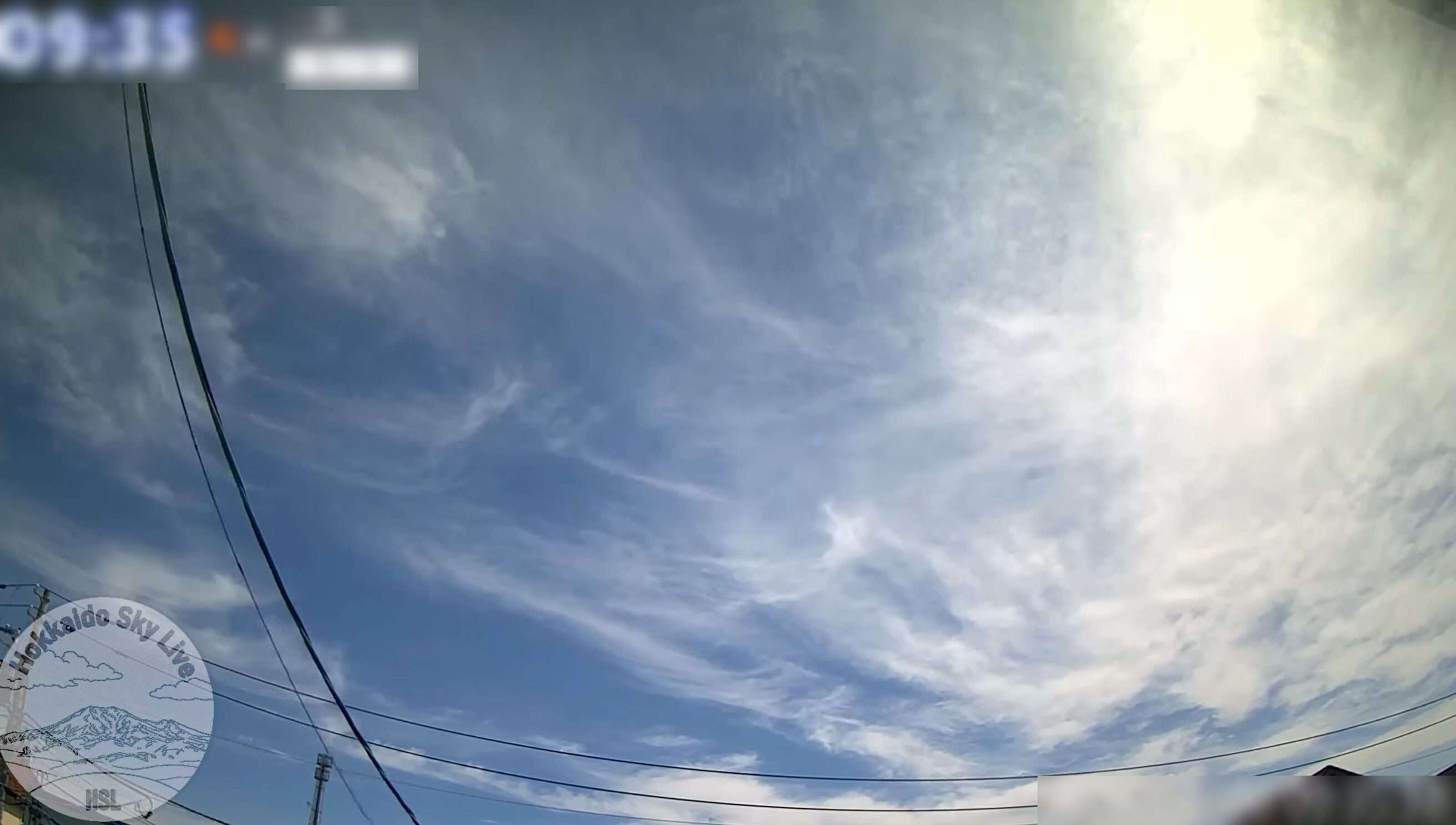 HokkaidoSkyLive旭川上空上野ファーム方面ライブカメラ(北海道旭川市永山町)