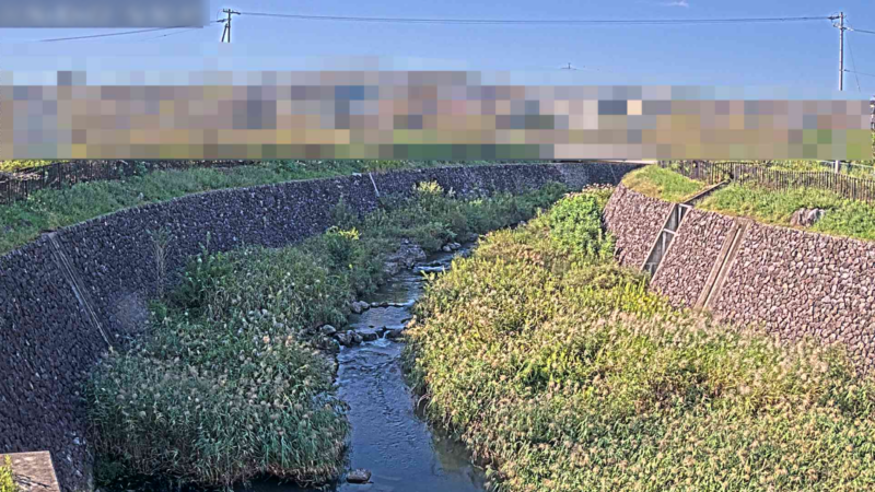 安永川安永川樋門ライブカメラ(愛知県豊田市今町)