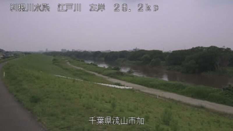 江戸川加ライブカメラ(千葉県流山市加)
