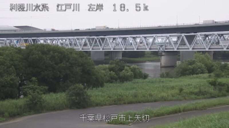 江戸川上矢切ライブカメラ(千葉県松戸市上矢切)