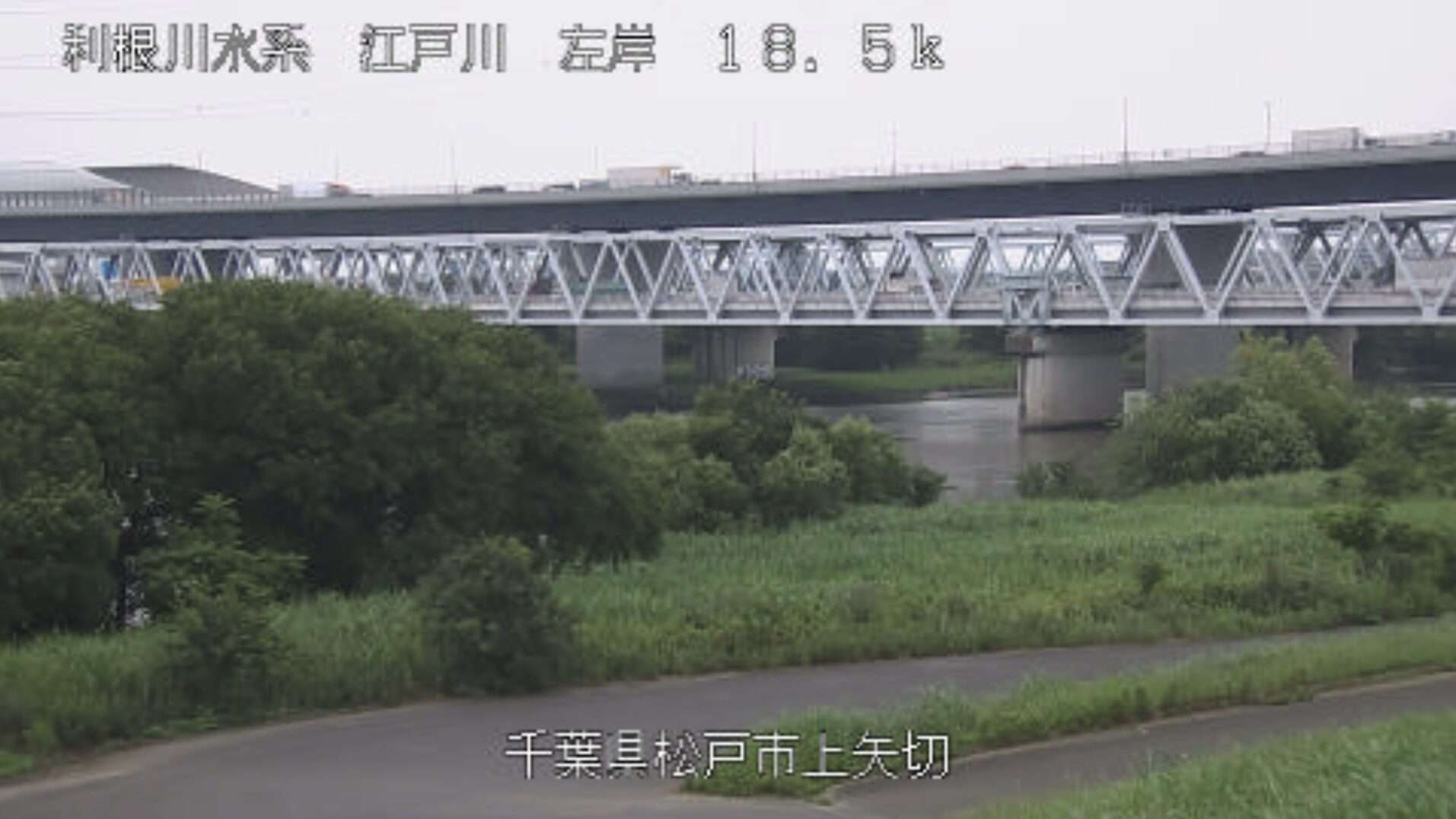 江戸川上矢切ライブカメラ(千葉県松戸市上矢切)