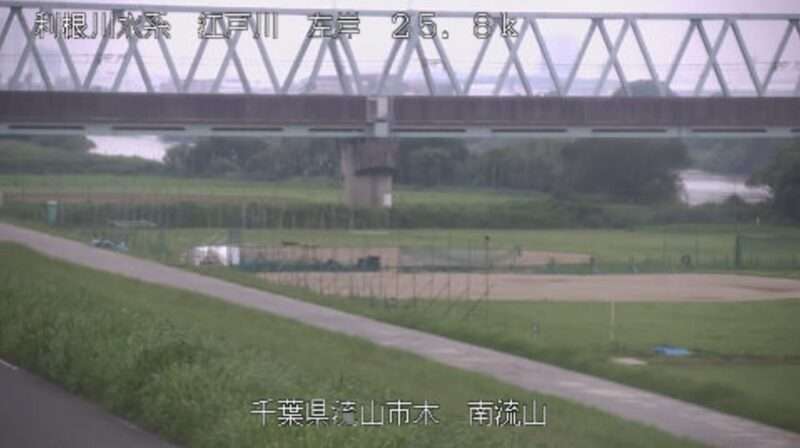 江戸川南流山ライブカメラ(千葉県流山市木)