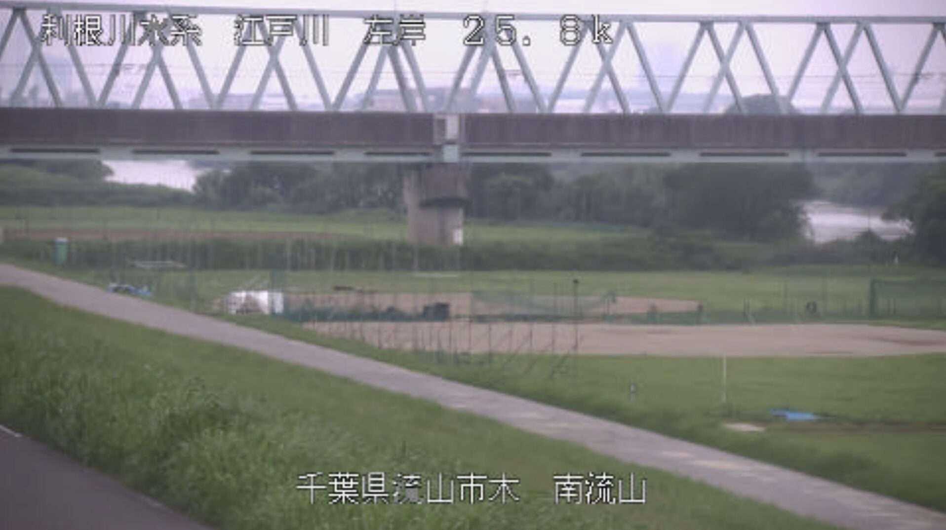 江戸川南流山ライブカメラ(千葉県流山市木)