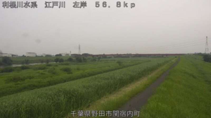 江戸川関宿内町ライブカメラ(千葉県野田市関宿内町)