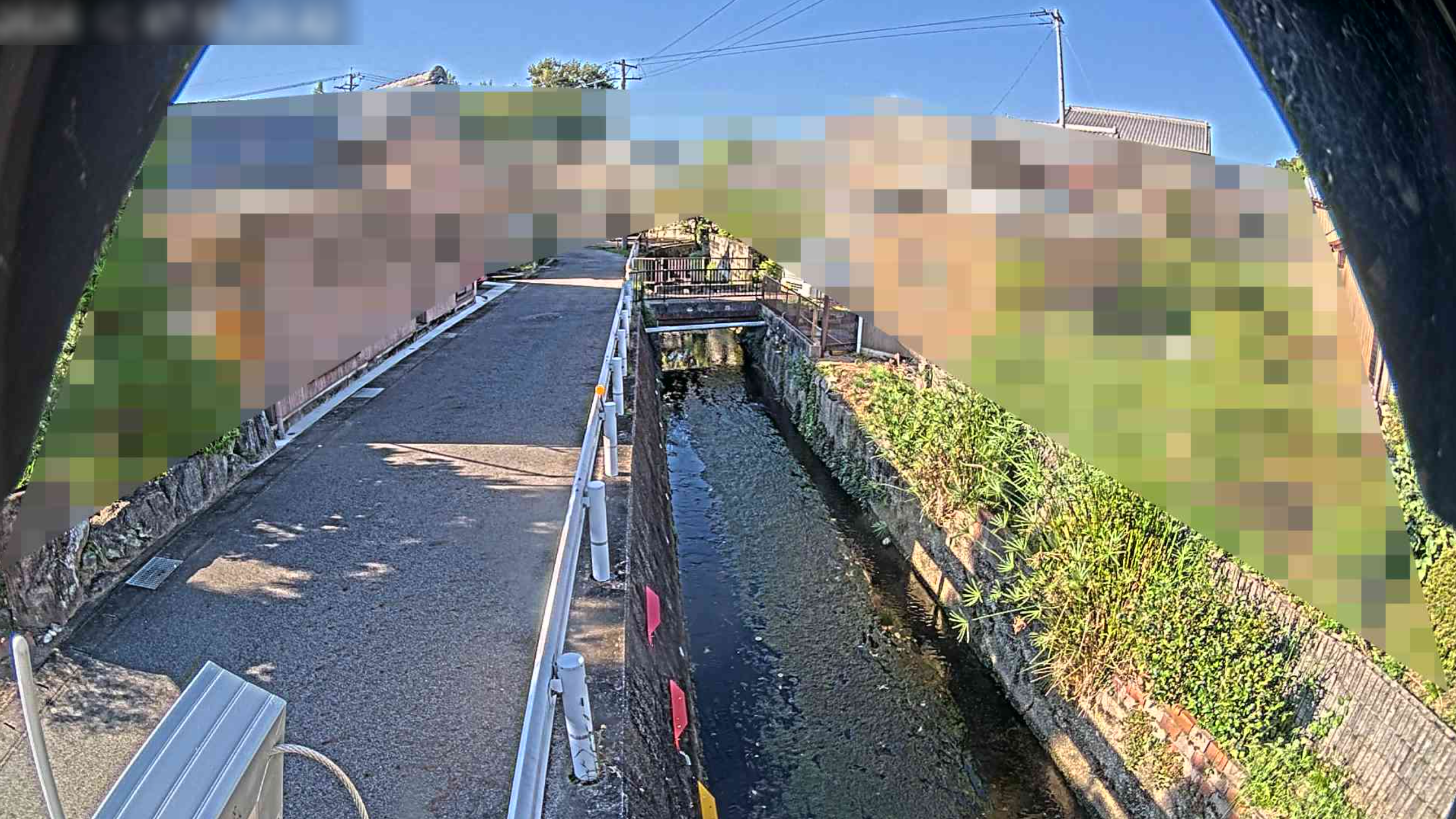 宝蔵川渡刈排水樋管ライブカメラ(愛知県豊田市渡刈町)