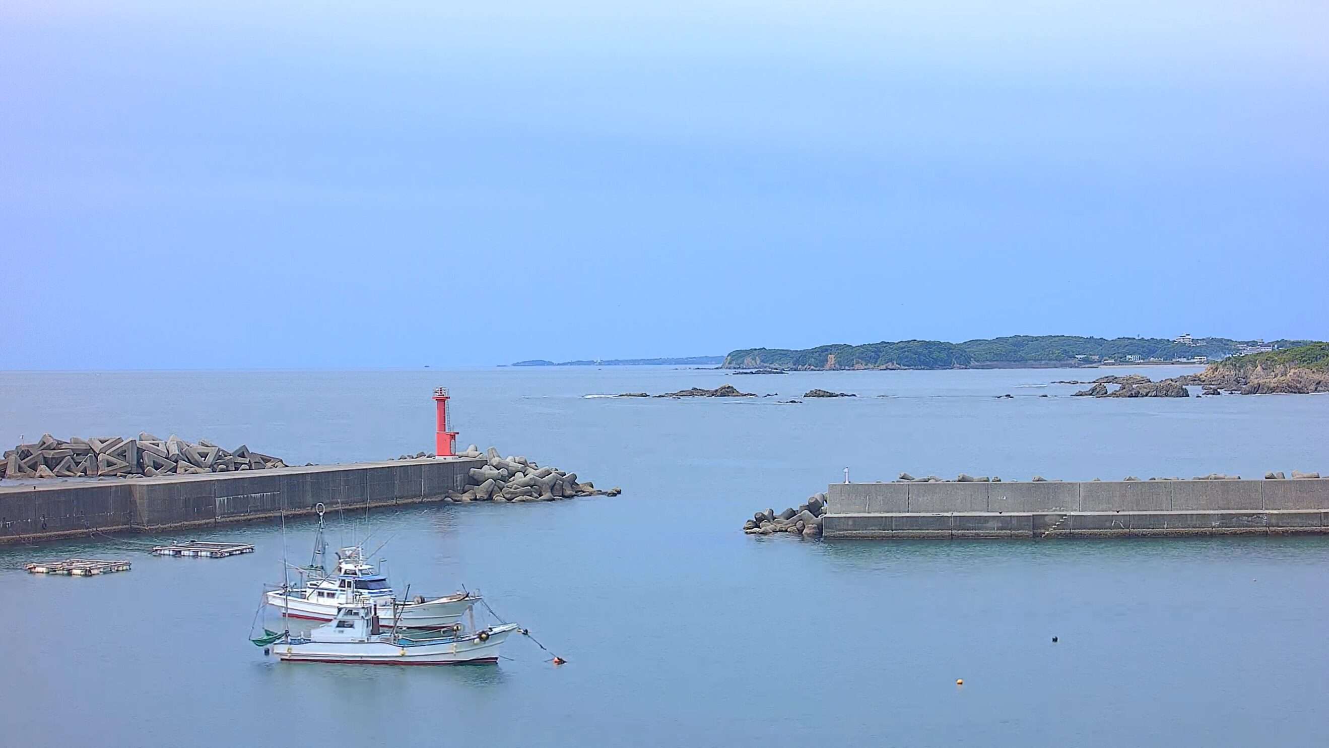 国崎漁港ライブカメラ(三重県鳥羽市国崎町)