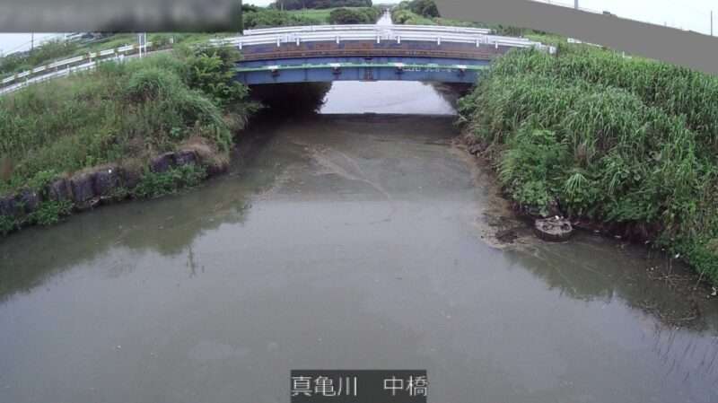真亀川中橋ライブカメラ(千葉県東金市家徳)