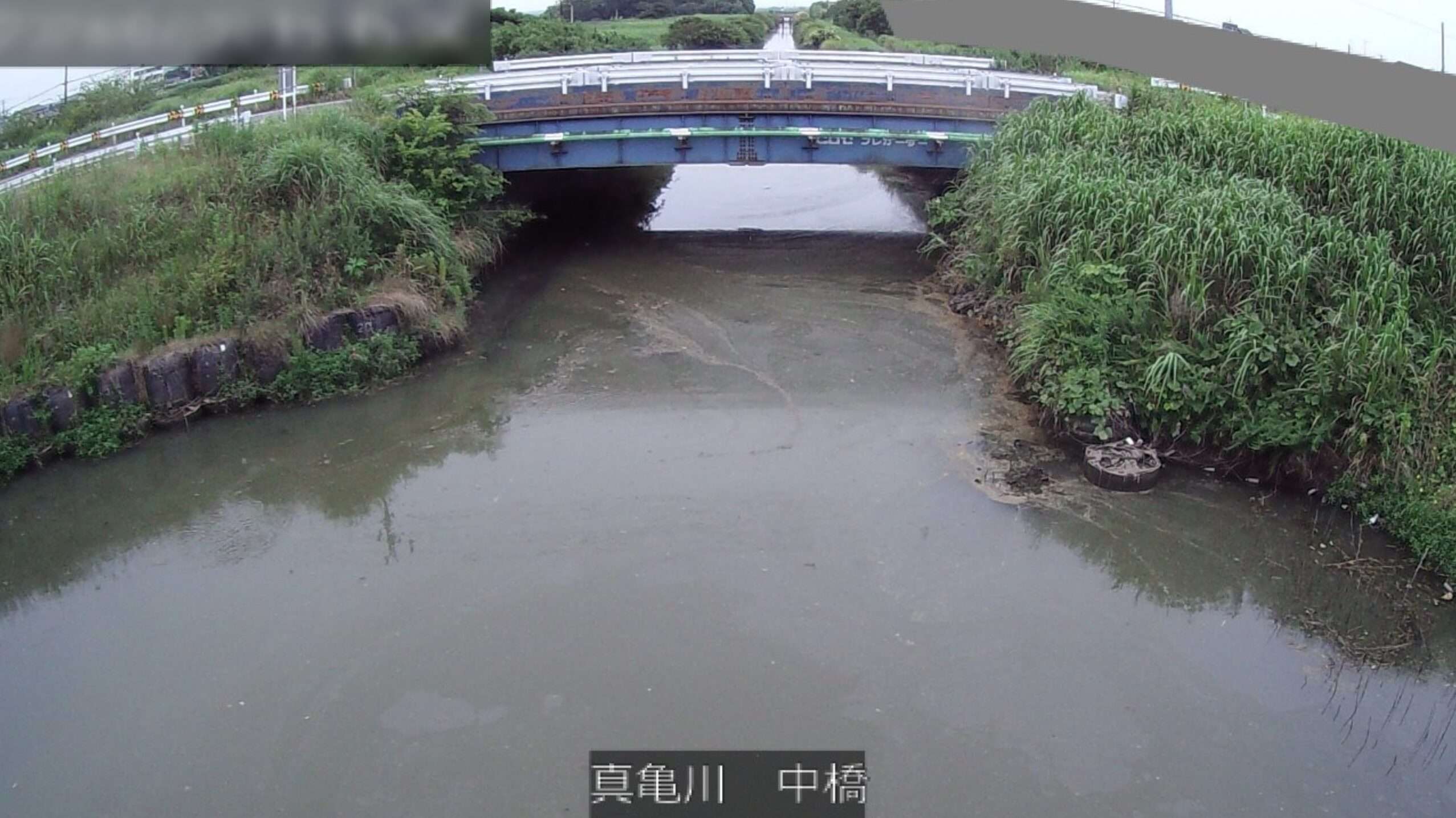 真亀川中橋ライブカメラ(千葉県東金市家徳)