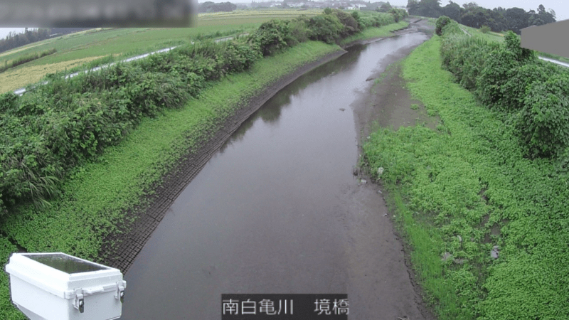 南白亀川境橋ライブカメラ(千葉県大網白里市大網)