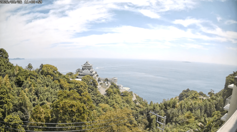 熱海天空のホテル夢寿庵ライブカメラ(静岡県熱海市熱海)