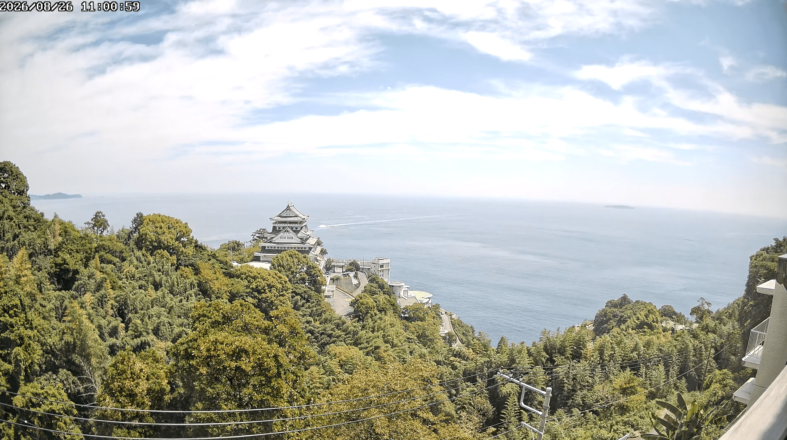熱海天空のホテル夢寿庵ライブカメラ(静岡県熱海市熱海)