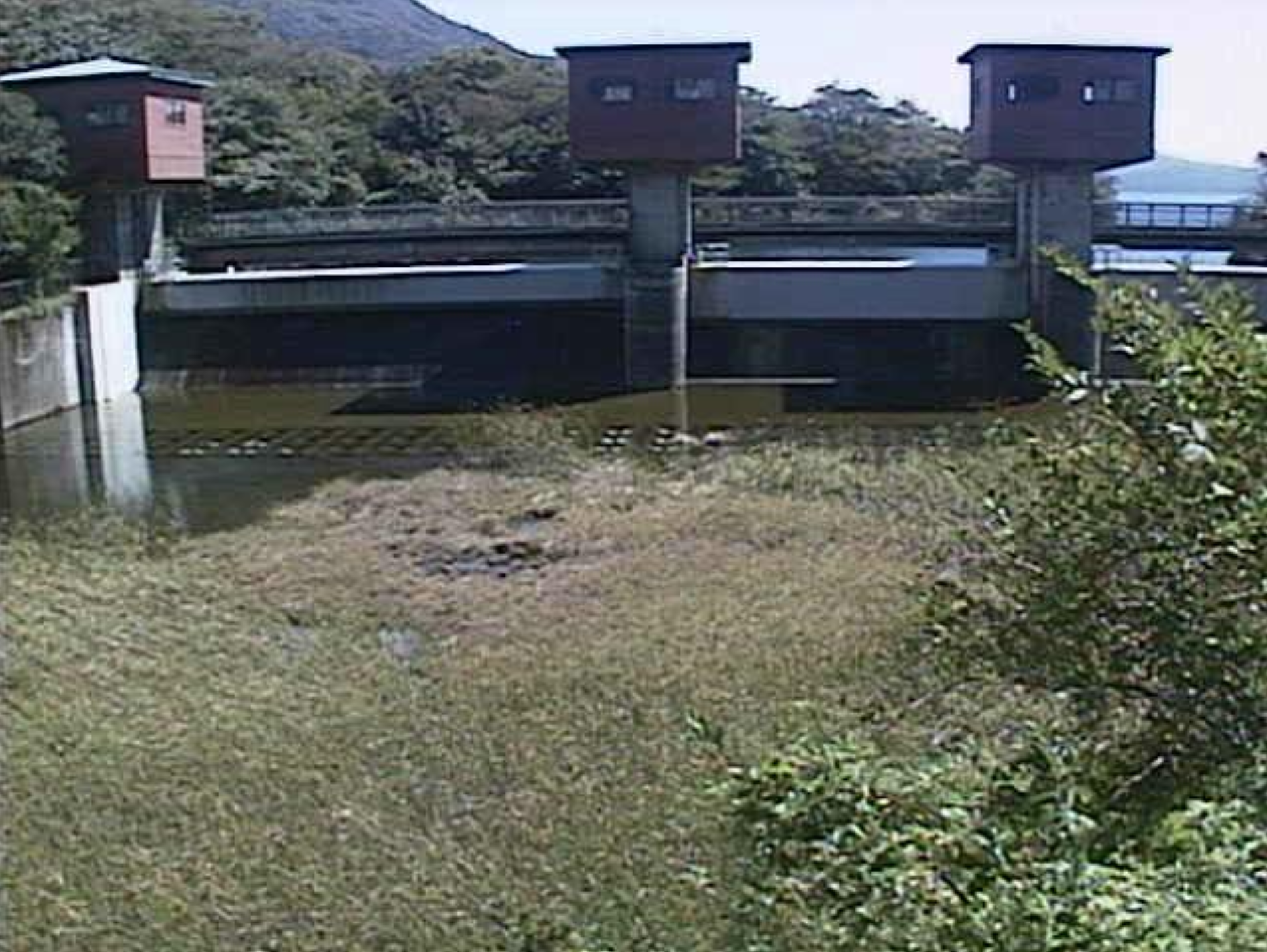 芦ノ湖湖尻水門下流ライブカメラ(神奈川県箱根町仙石原)