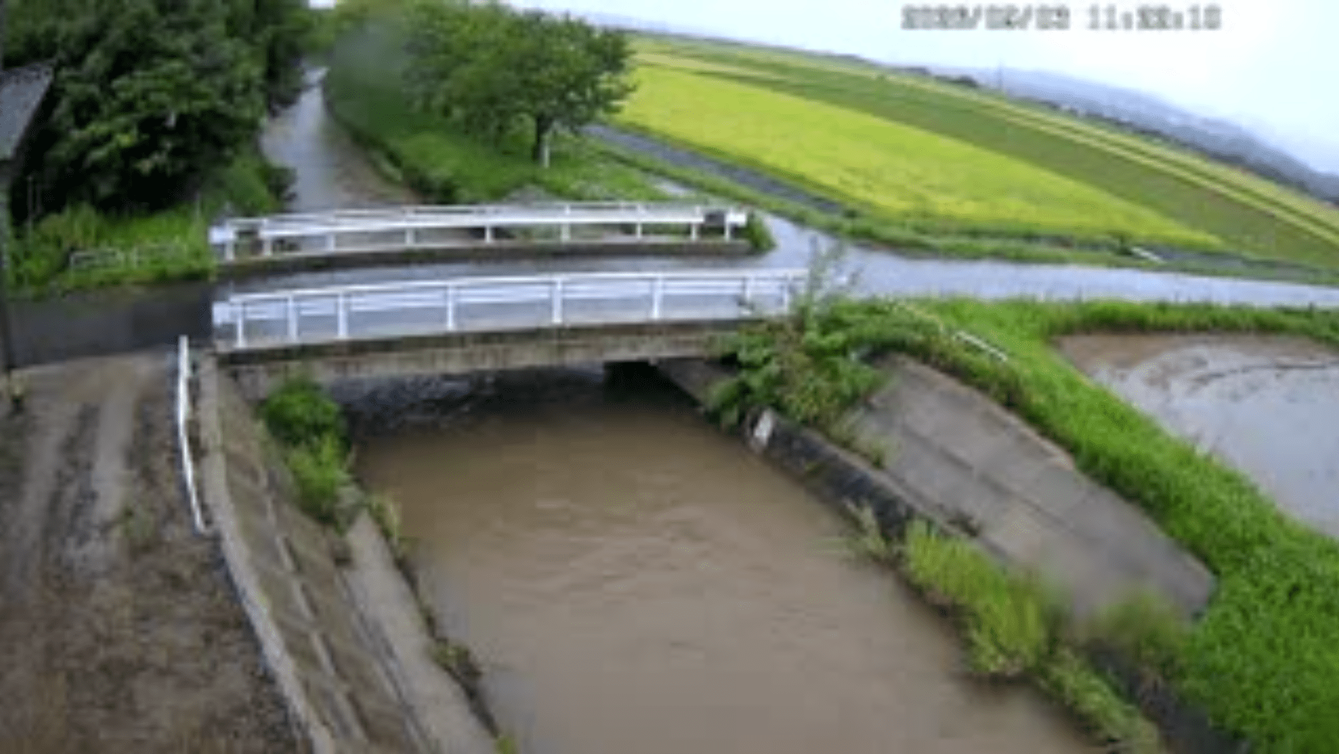 長者川粟生町ライブカメラ(石川県羽咋市粟生町)