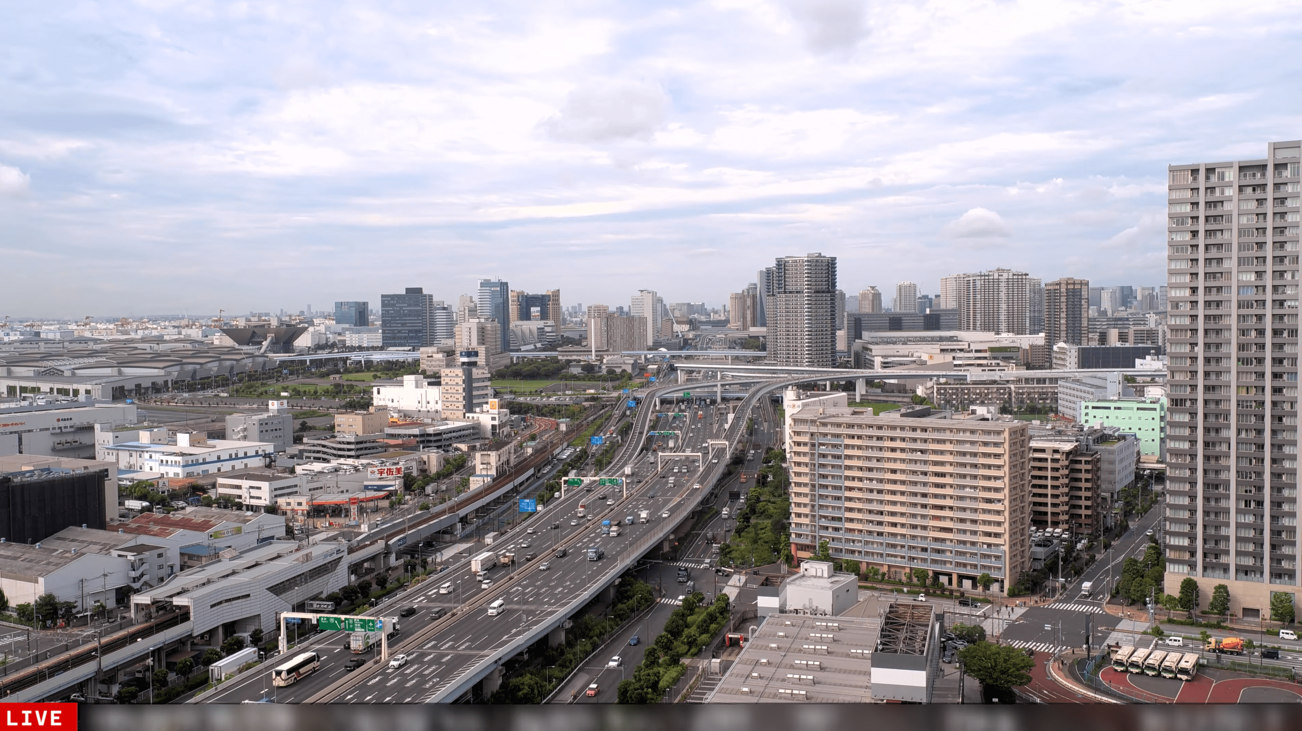 HMTV東京東雲第1ライブカメラ(東京都江東区東雲)
