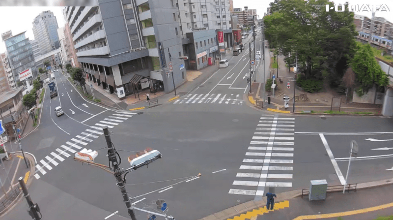 本千葉町交差点ライブカメラ(千葉県千葉市中央区本千葉町)