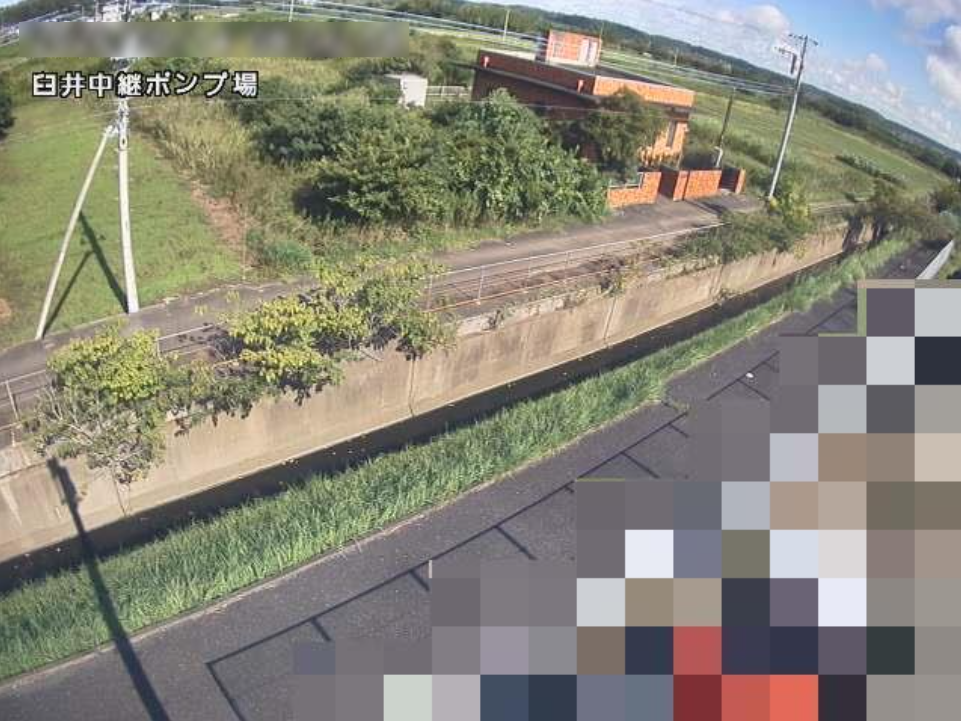 印旛沼第2三号幹線ライブカメラ(千葉県佐倉市臼井田)