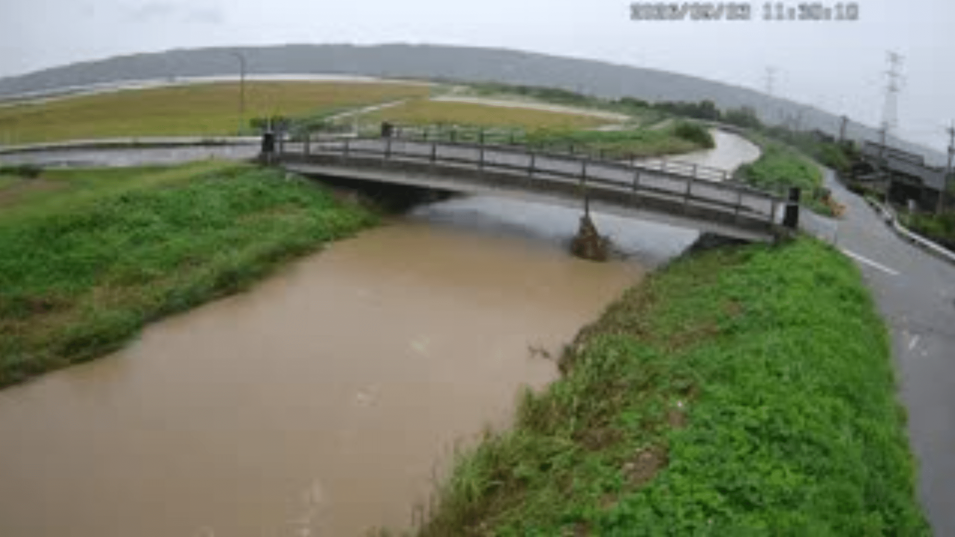 飯山川堀替新町ライブカメラ(石川県羽咋市堀替新町)