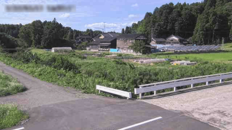 米町川梨谷小山ライブカメラ(石川県志賀町梨谷小山)