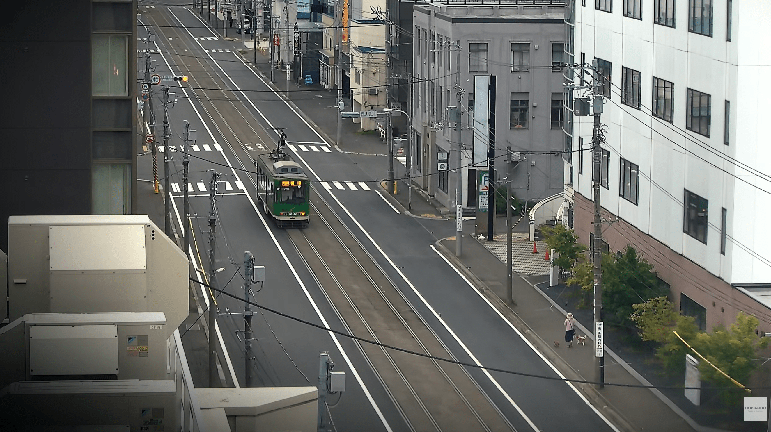南一条通札幌市電ライブカメラ(北海道札幌市中央区)