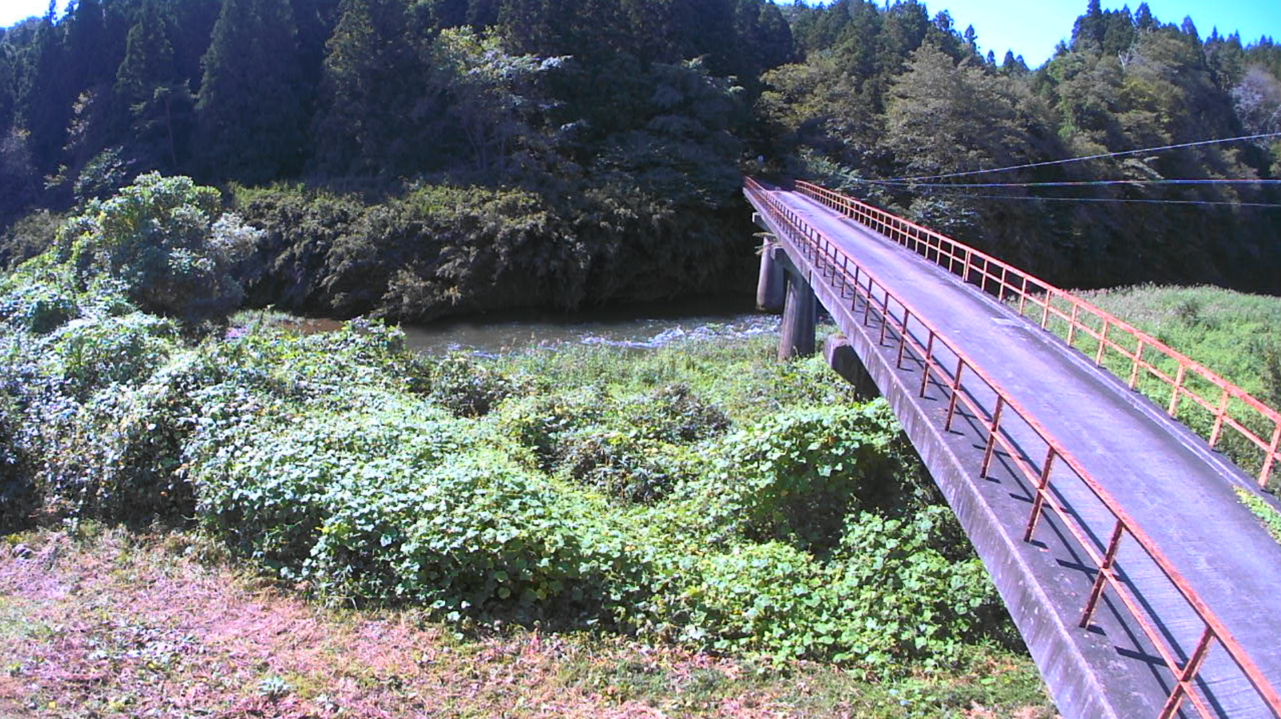 二迫川鶯沢袋ライブカメラ(宮城県栗原市鶯沢袋)
