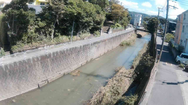 下山川白石橋ライブカメラ(神奈川県葉山町下山口)
