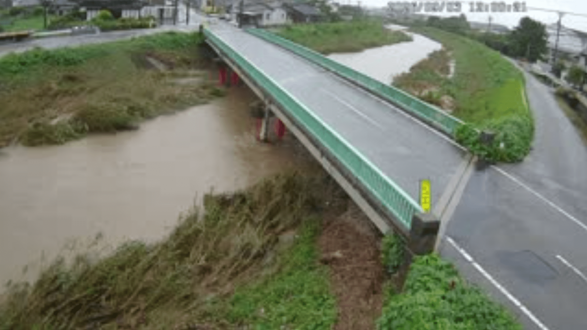 子浦川鶴多町ライブカメラ(石川県羽咋市鶴多町)
