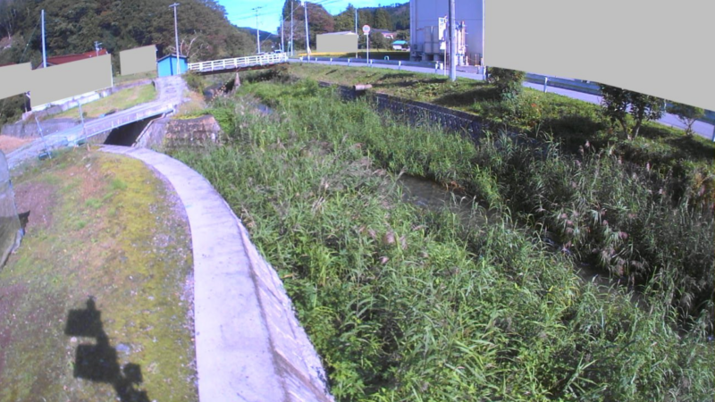 鹿折川上西側ライブカメラ(宮城県気仙沼市上西側)