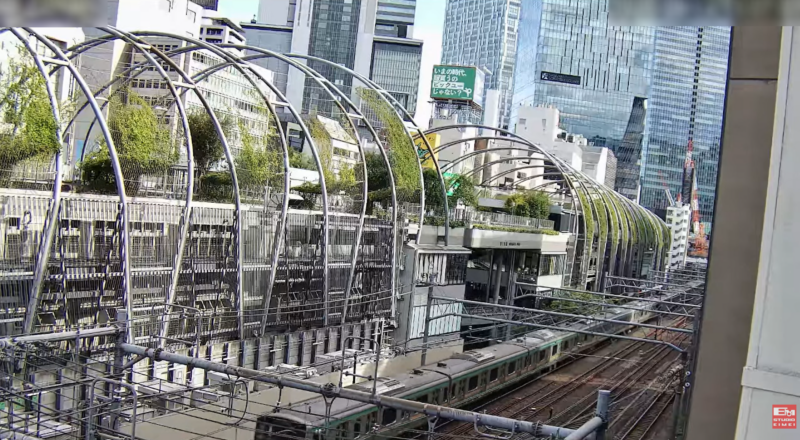 スタジオエイメイ渋谷山手線第2ライブカメラ(東京都渋谷区神南)