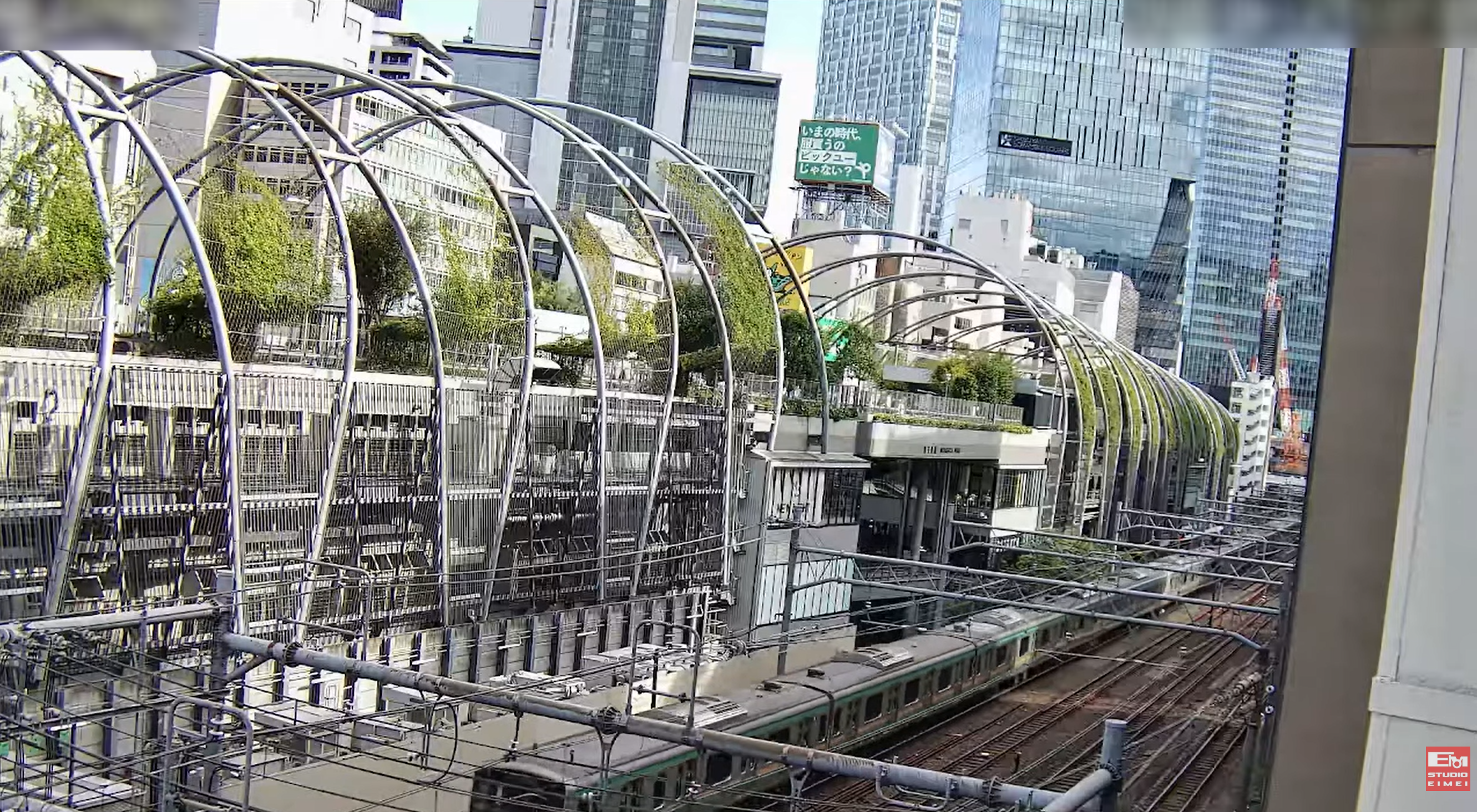 スタジオエイメイ渋谷山手線第2ライブカメラ(東京都渋谷区神南)