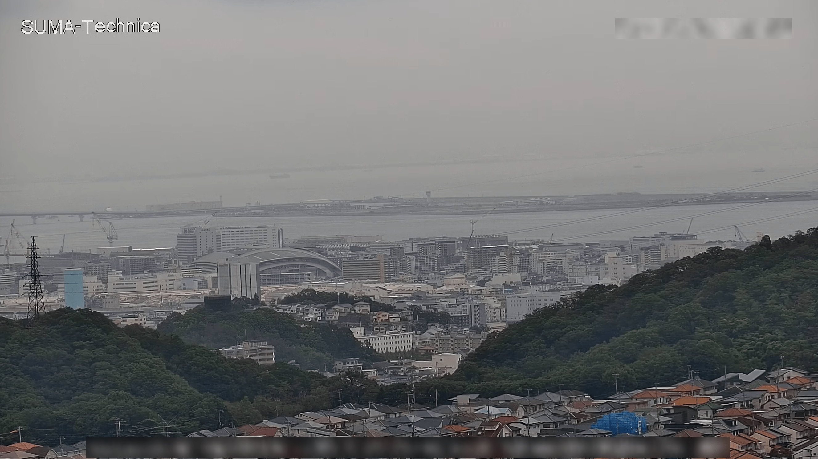 須磨技研工業大阪湾ライブカメラ(兵庫県神戸市須磨区道正台)