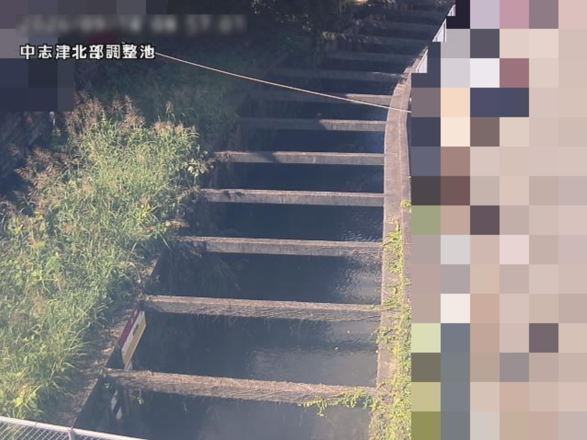 手繰川第1一号幹線中志津北部調整池ライブカメラ(千葉県佐倉市中志津)